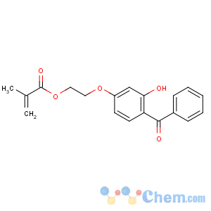 CAS No:16613-04-0 2-(4-benzoyl-3-hydroxyphenoxy)ethyl 2-methylprop-2-enoate