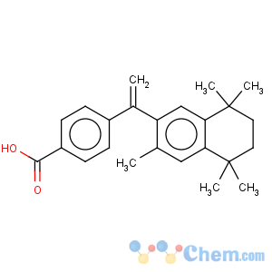 CAS No:166175-31-1 Benzoic acid,4-[1-[5,6,7,8-tetrahydro-5,5,8,8-tetramethyl-3-(methyl-14C)-2-naphthalenyl]ethenyl]-(9CI)
