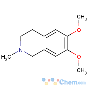 CAS No:16620-96-5 Isoquinoline,1,2,3,4-tetrahydro-6,7-dimethoxy-2-methyl-