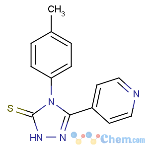CAS No:16629-43-9 4-(4-methylphenyl)-3-pyridin-4-yl-1H-1,2,4-triazole-5-thione