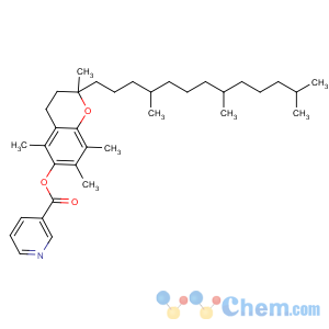 CAS No:16676-75-8 [(2R)-2,5,7,8-tetramethyl-2-[(4R,8R)-4,8,12-trimethyltridecyl]-3,<br />4-dihydrochromen-6-yl] pyridine-3-carboxylate