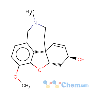 CAS No:1668-85-5 6H-Benzofuro[3a,3,2-ef][2]benzazepin-6-ol,4a,5,9,10,11,12-hexahydro-3-methoxy-11-methyl-, (4aS,6S,8aS)-