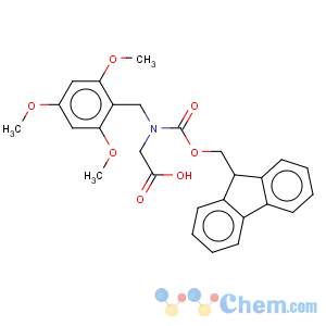 CAS No:166881-43-2 Glycine,N-[(9H-fluoren-9-ylmethoxy)carbonyl]-N-[(2,4,6-trimethoxyphenyl)methyl]-