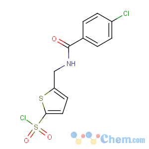 CAS No:166964-34-7 5-[[(4-chlorobenzoyl)amino]methyl]thiophene-2-sulfonyl chloride