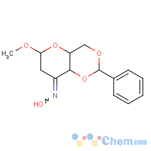 CAS No:16697-52-2 a-D-erythro-Hexopyranosid-3-ulose,methyl 2-deoxy-4,6-O-(phenylmethylene)-, oxime (9CI)