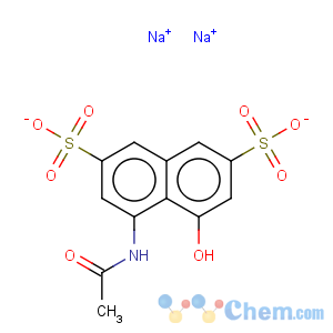 CAS No:16698-16-1 2,7-Naphthalenedisulfonicacid, 4-(acetylamino)-5-hydroxy-, sodium salt (1:2)