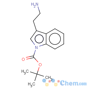 CAS No:167015-84-1 1H-Indole-1-carboxylicacid, 3-(2-aminoethyl)-, 1,1-dimethylethyl ester