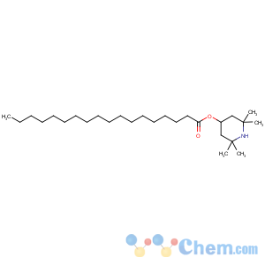 CAS No:167078-06-0 (2,2,6,6-tetramethylpiperidin-4-yl) octadecanoate