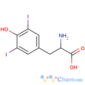 CAS No:16711-71-0 (2R)-2-amino-3-(4-hydroxy-3,5-diiodophenyl)propanoic acid