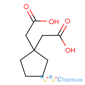 CAS No:16713-66-9 2-[1-(carboxymethyl)cyclopentyl]acetic acid