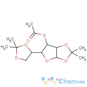 CAS No:16713-80-7 [(3aR,5R,6S,6aR)-5-[(4R)-2,2-dimethyl-1,3-dioxolan-4-yl]-2,<br />2-dimethyl-3a,5,6,6a-tetrahydrofuro[2,3-d][1,3]dioxol-6-yl] acetate