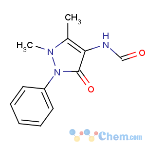 CAS No:1672-58-8 N-(1,5-dimethyl-3-oxo-2-phenylpyrazol-4-yl)formamide
