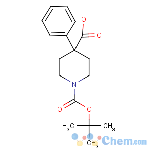 CAS No:167262-68-2 1-[(2-methylpropan-2-yl)oxycarbonyl]-4-phenylpiperidine-4-carboxylic<br />acid