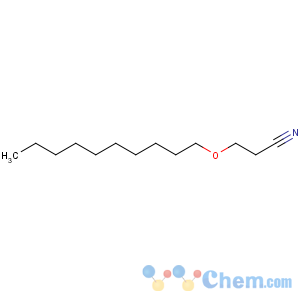 CAS No:16728-51-1 Propanenitrile,3-(decyloxy)-
