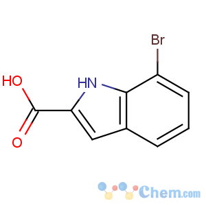 CAS No:16732-71-1 7-bromo-1H-indole-2-carboxylic acid