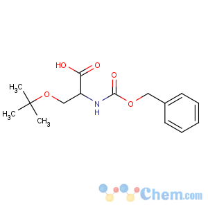 CAS No:1676-75-1 (2S)-3-[(2-methylpropan-2-yl)oxy]-2-(phenylmethoxycarbonylamino)<br />propanoic acid