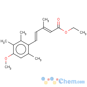 CAS No:167637-41-4 2,4-Pentadienoic acid,5-(4-methoxy-2,3,6-trimethylphenyl)-3-methyl-, ethyl ester