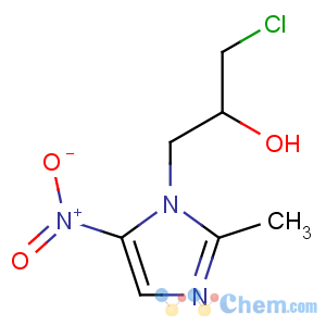 CAS No:16773-42-5 1-chloro-3-(2-methyl-5-nitroimidazol-1-yl)propan-2-ol