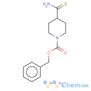 CAS No:167757-46-2 1-Piperidinecarboxylicacid, 4-(aminothioxomethyl)-, phenylmethyl ester