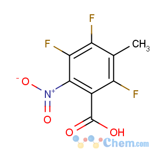 CAS No:167887-95-8 2,4,5-trifluoro-3-methyl-6-nitrobenzoic acid