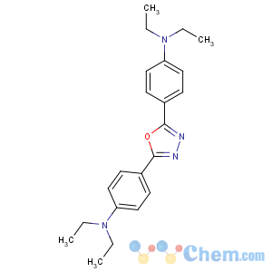 CAS No:1679-98-7 4-[5-[4-(diethylamino)phenyl]-1,3,4-oxadiazol-2-yl]-N,N-diethylaniline