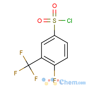 CAS No:1682-10-6 4-fluoro-3-(trifluoromethyl)benzenesulfonyl chloride
