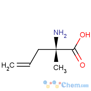 CAS No:16820-25-0 3-Butenoic acid,2-amino-2-methyl-, (2S)-