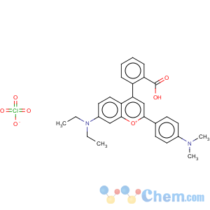 CAS No:168206-23-3 4-(2-Carboxy-phenyl)-7-diethylamino-2-(4-dimethylamino-phenyl)chromyliumperchlorate