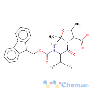 CAS No:168216-05-5 4-Oxazolidinecarboxylicacid,3-[(2S)-2-[[(9H-fluoren-9-ylmethoxy)carbonyl]amino]-3-methyl-1-oxobutyl]-2,2,5-trimethyl-,(4S,5R)-