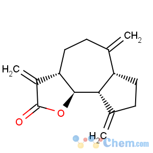 CAS No:16836-47-8 Azuleno[4,5-b]furan-2,8(3H,4H)-dione,octahydro-3,6,9-tris(methylene)-, (3aS,6aR,9aR,9bS)-