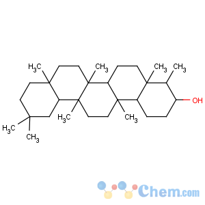 CAS No:16844-71-6 (3S,4R,4aS,6aS,6aS,6bR,8aR,12aR,14aS,14bS)-4,4a,6a,6b,8a,11,11,<br />14a-octamethyl-1,2,3,4,5,6,6a,7,8,9,10,12,12a,13,14,<br />14b-hexadecahydropicen-3-ol