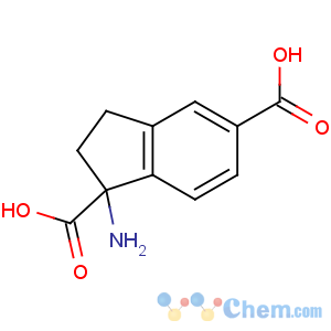 CAS No:168560-79-0 1H-Indene-1,5-dicarboxylicacid, 1-amino-2,3-dihydro-
