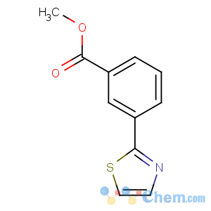CAS No:168618-63-1 methyl 3-(1,3-thiazol-2-yl)benzoate