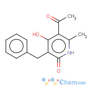 CAS No:16862-37-6 5-Acetyl-3-benzyl-4-hydroxy-6-methyl-1H-pyridin-2-one