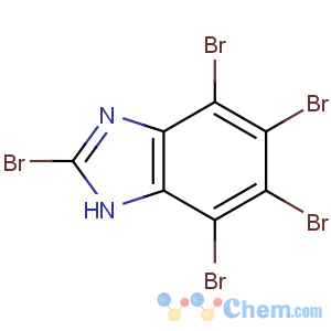 CAS No:16865-25-1 2,4,5,6,7-pentabromo-1H-benzimidazole