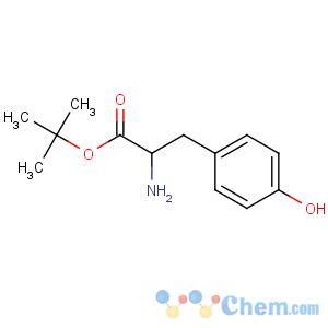 CAS No:16874-12-7 tert-butyl (2S)-2-amino-3-(4-hydroxyphenyl)propanoate