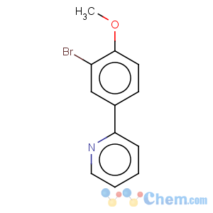 CAS No:168823-65-2 Pyridine,2-(3-bromo-4-methoxyphenyl)-
