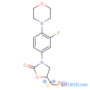 CAS No:168828-82-8 (5R)-3-(3-fluoro-4-morpholin-4-ylphenyl)-5-(hydroxymethyl)-1,<br />3-oxazolidin-2-one