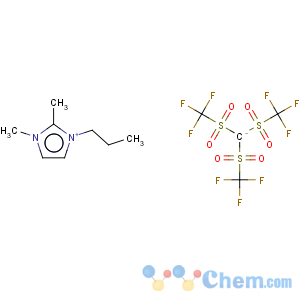 CAS No:169051-77-8 1,2-DIMETHYL-3-PROPYLIMIDAZOLIUM TRIS(TRIFLUOROMETHYLSULFONYL)METHIDE