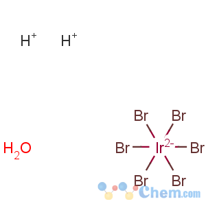 CAS No:16919-98-5 Iridate(2-),hexabromo-, (OC-6-11)-