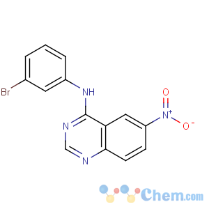 CAS No:169205-77-0 N-(3-bromophenyl)-6-nitroquinazolin-4-amine