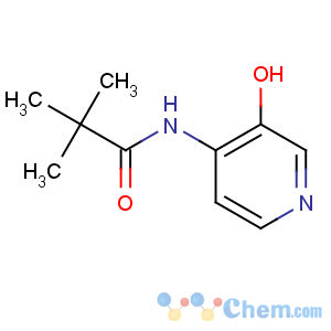 CAS No:169205-93-0 N-(3-hydroxypyridin-4-yl)-2,2-dimethylpropanamide