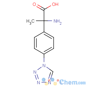 CAS No:169209-66-9 2-amino-2-[4-(tetrazol-1-yl)phenyl]propanoic acid
