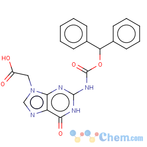 CAS No:169287-79-0 9H-Purine-9-aceticacid, 2-[[(diphenylmethoxy)carbonyl]amino]-1,6-dihydro-6-oxo-