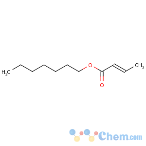 CAS No:16930-99-7 2-Butenoic acid, heptylester