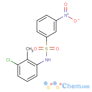 CAS No:16939-24-5 Benzenesulfonamide,N-(3-chloro-2-methylphenyl)-3-nitro-