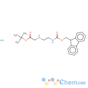 CAS No:169396-88-7 Glycine,N-[2-[[(9H-fluoren-9-ylmethoxy)carbonyl]amino]ethyl]-, 1,1-dimethylethyl ester,hydrochloride (1:1)