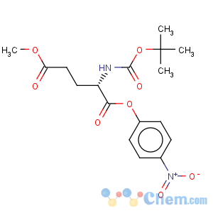 CAS No:16947-07-2 L-Glutamic acid,N-[(1,1-dimethylethoxy)carbonyl]-, 5-methyl 1-(4-nitrophenyl) ester
