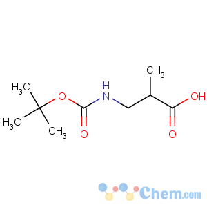 CAS No:16948-10-0 Propanoicacid, 3-[[(1,1-dimethylethoxy)carbonyl]amino]-2-methyl-