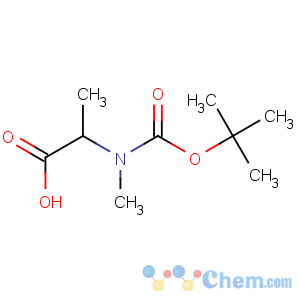 CAS No:16948-16-6 (2S)-2-[methyl-[(2-methylpropan-2-yl)oxycarbonyl]amino]propanoic acid